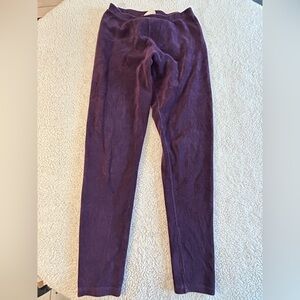 Express Tricot 90s Velour Velvet Leggings